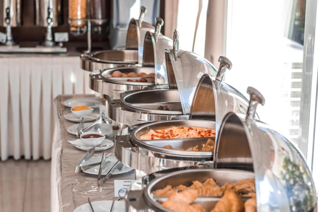 Alkyonis Hotel Nea Kallikrateia Bagian luar foto