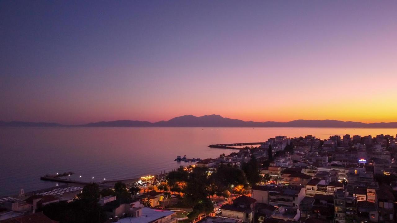 Alkyonis Hotel Nea Kallikrateia Bagian luar foto