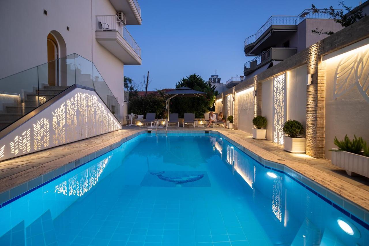 Alkyonis Hotel Nea Kallikrateia Bagian luar foto