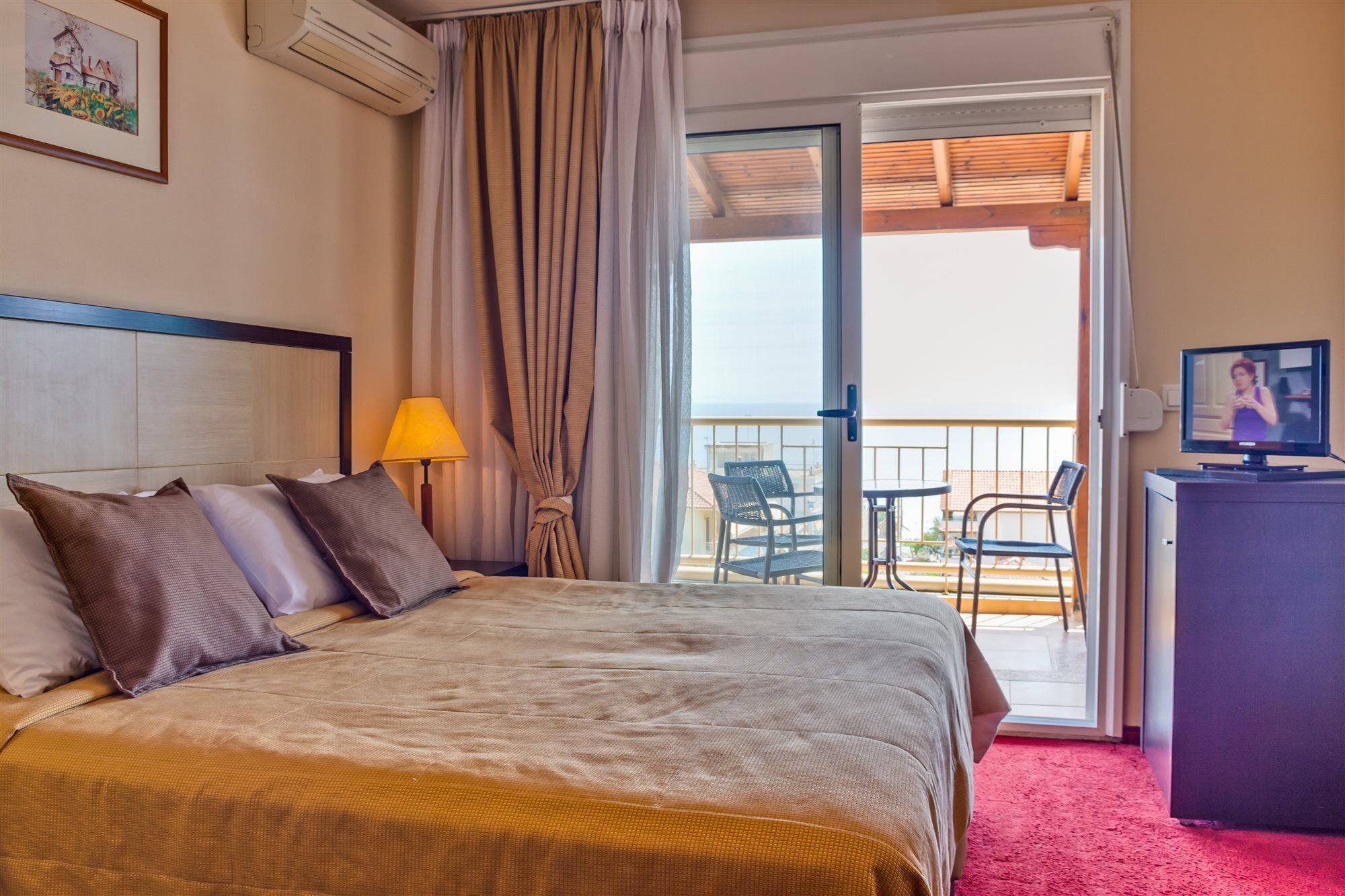 Alkyonis Hotel Nea Kallikrateia Bagian luar foto