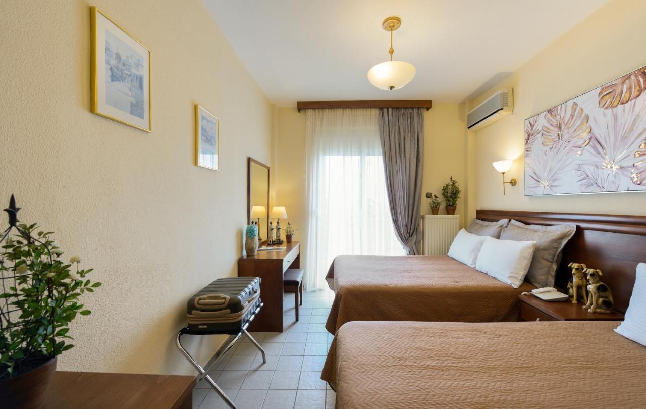 Alkyonis Hotel Nea Kallikrateia Bagian luar foto